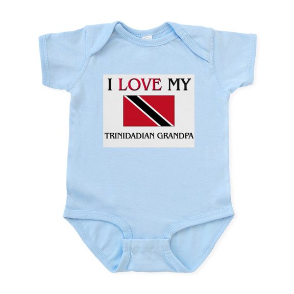 CafePress - I Love My Trinidadian Grandpa Infant Bodysuit - Baby Light Bodysuit, Size Newborn - 24 Months