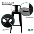thumbnail image 3 of Silla Tolix Acero Metalica Con Descansabrazos negro Estandandar, 3 of 8