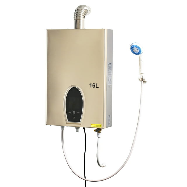 TCMT 16L Tankless Water Heater Liquid Propane Gas, 4.2 GPM OnDemand