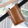 thumbnail image 6 of SPRING PARK Belt Clip Holster Pouch Genuine Faux Leather Phone Case Holster Purse Belt Loop Pouch Bag, 6 of 7