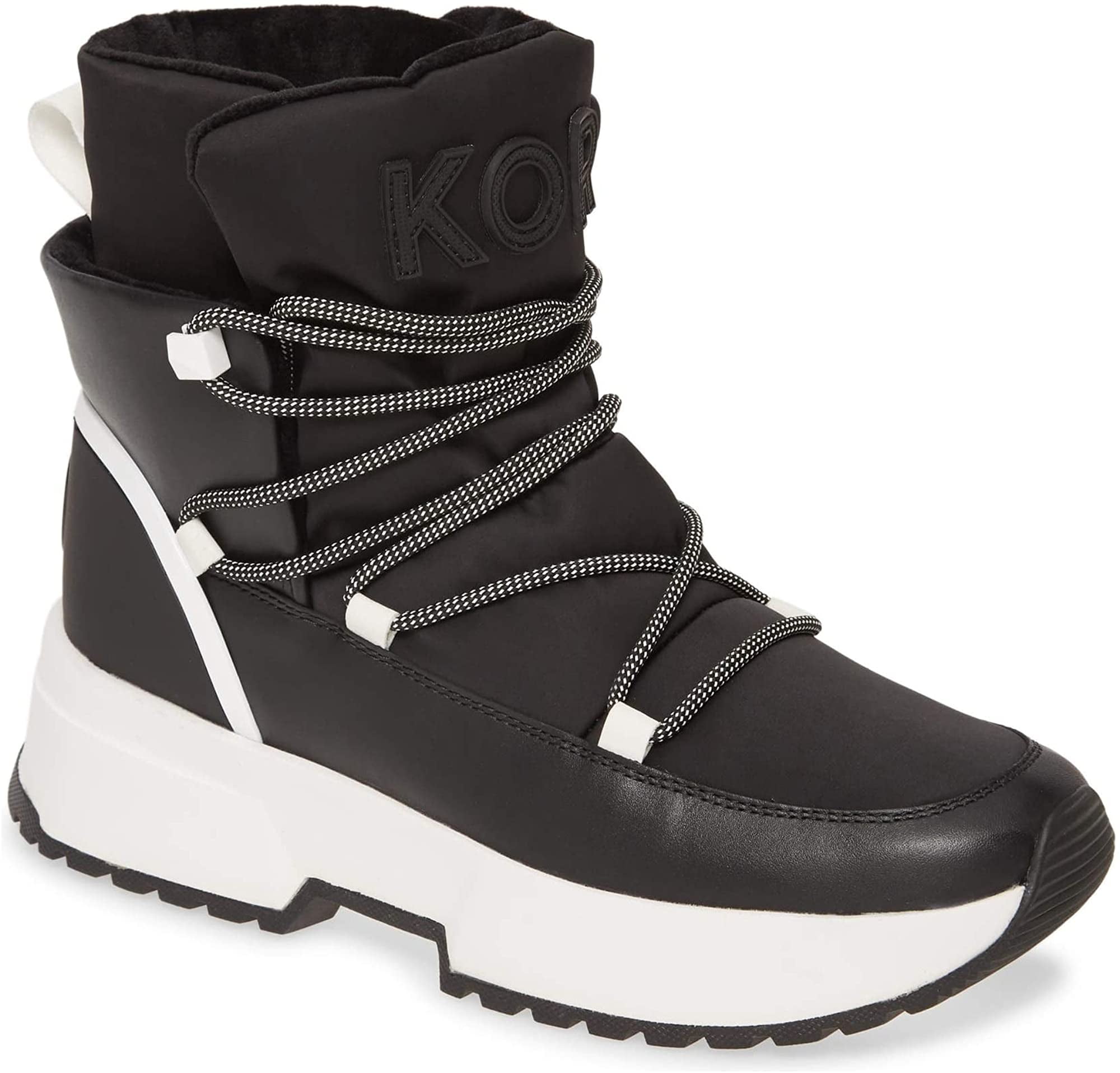 michael kors lace up boots