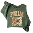 thumbnail image 3 of Psalm 23 Sweatshirt – The Lord Is My Shepherd Bible Verse Sweater, Retro Fall Christian Faith Top, Thanksgiving Autumn Long Sleeve Gift for Men and Women, 3 of 7