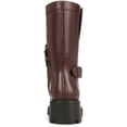 thumbnail image 2 of Franco Sarto Women's Elle Mid Shaft Lug Sole Boot Castagno Brown 7M, 2 of 3