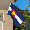 thumbnail image 6 of Flag Of Colorado Flags 3 X 5 Foot Printed Bright And Vivid Colors Flag With Two Grommets, 6 of 7