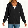 thumbnail image 6 of Cilsoka Womens Zip Up Hoodies Oversized Sweatshirts Fall Fashion Outfits Lightweight Jacket Y2k Hoodie Comfy Winter Clothes, 6 of 8