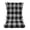 Black Buffalo Plaid, variant on RSH Décor Indoor Outdoor Tufted Mid Back Chair Cushion, Black Buffalo Plaid
