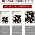 thumbnail image 4 of Football Blanket for Boys, Football Gifts for Boys, Soft Football Gift Blanket for Room Decor Bedding 40x50 in, 4 of 5