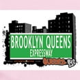 thumbnail image 2 of CafePress - BROOKLYN QUEENS EXPRESSWAY, QUEENS, NYC Infant Bod - Baby Light Bodysuit, Size Newborn - 24 Months, 2 of 4