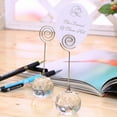 thumbnail image 3 of 1Pc Place Holder Crystal Base Picture Stand Note Clip Wedding Party Favor, 3 of 6