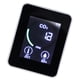 thumbnail image 5 of Detector de dióxido de carbono 5 en 1, componentes electrónicos ABS, medidor de temperatura y humedad de 1500mah para oficina en casa, color blanco, 5 of 14