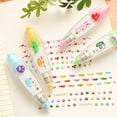 thumbnail image 2 of Sylvtty Animals Press Type Decorative Pens Cartoon Pattern DIY Lace Correction Tapes Infinite Decorative Pens for Scrapbooking Diary, 2 of 7