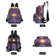 thumbnail image 4 of FORMRS Mini Backpack Purse for Women Travel Daypack Casual Shoulder Bag, Blue Neon Road, 4 of 7