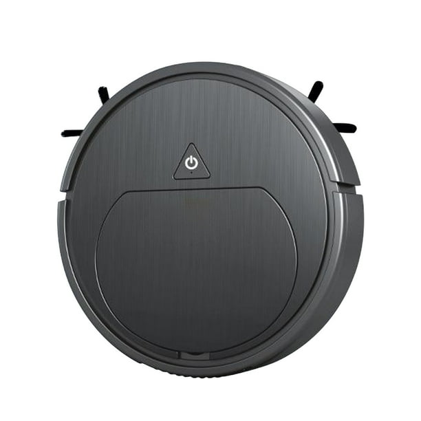 Aspiradora de Robot Barrido Inteligente Y Barrido Recargable, 1200Pa Succión 60Mm Delgado Bajo Ruido para Alfombra de Madera Dura, Mini Aspiradora