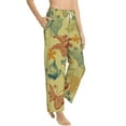 thumbnail image 2 of Fotbe Floral with Butterflies Women's Pajama Pants,Sleepwear Pants,Pj Bottoms Drawstring And Pockets-XX-Large, 2 of 9