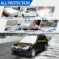 thumbnail image 3 of TINKI Windshield Snow Cover Fit for Subaru Forester 2013-2018, Front Windshield Cover for Ice and Snow, Auto Extra Thick Windshield Ice Cover Protects Windshield from Rain, Sun, Frost, 3 of 7