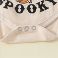 thumbnail image 6 of HCNTES Baby Boy Winter Clothes Baby Boy Halloween Outfit Newborn Baby Boy Clothes Letter boot scootin spooky hand picked the pumpkin Print Romper+ Pants+Hat 3PCS Outfit 0 3 6 9 12 Months, 6 of 7