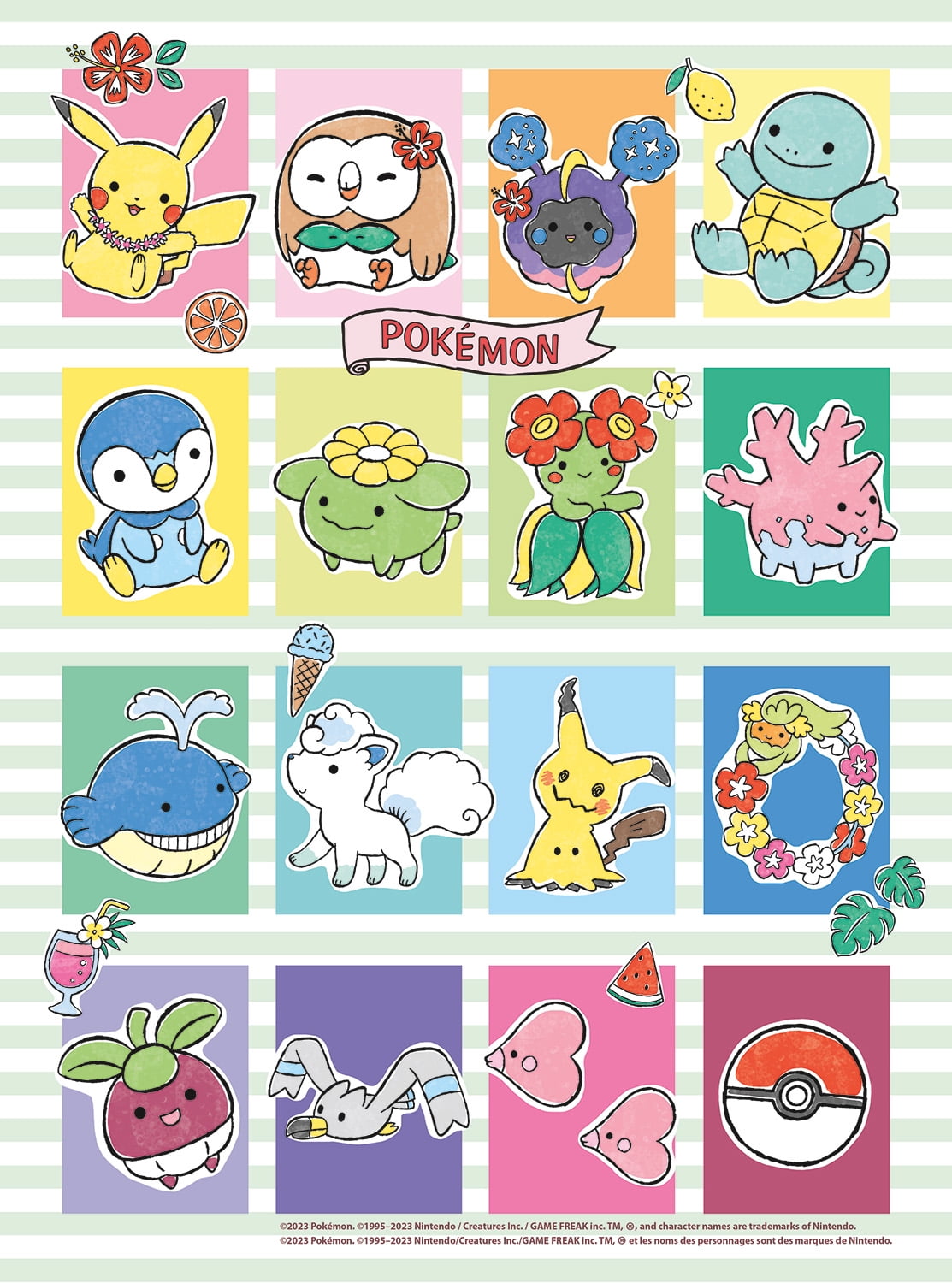 Buffalo Games 100-Piece Pokemon Cuties Interlocking Jigsaw Puzzle for Children Ages 6+