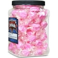 thumbnail image 3 of Pink Lemonade Taffy Chews by It's Delish, 18 Oz Jumbo Container - Individually Wrapped Gourmet Soft Fluff Taffy - Great Candy for Pink Themed Parties, USA Made, 3 of 9