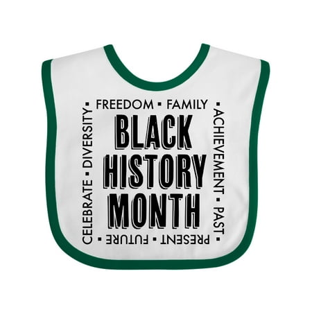 

Inktastic Black History Month-celebrate Gift Baby Boy or Baby Girl Bib