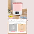 thumbnail image 4 of Máquina Combinada De Secado De Biberones, Esterilizador Y Calentador Con Tecnología De Flujo De Aire Caliente, Pantalla LED, Apagado Automático Para Artículos De Bebé, Rosa, 4 of 7