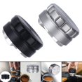 thumbnail image 1 of Portafiltros antisabotaje ajustable de 2x 58 mm para café Macarena Distribuidor de tamper de café, 1 of 8