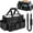 Black, variant on Cleaning Caddy Bag, Cleaning Supplies Organizer for Housekeepers, Housekeeping Caddy with Handle and Detachable Padded Cushion, Pink