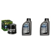 Complete Mineral Engine Oil 10W-40 Change Kit for ATV POLARIS 850 Sportsman XP EFI LE Orange Madness EPS 11
