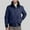 Navy, variant on Men's Wool Blend Western Bomber Jacket with Sherpa Collar Winter Insulated Zip Up Warm Coat with Ribbed Cuffs and Hem Sizes M-2XL Navy