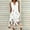 White, variant on Jacenvly New Womens Summer Dresses Women'S Summer Design Casual Dress Gradual Sleeveless Neck V-Neck Long Dress Quick Drying Trendy Formal Dresses for Women 2024 White