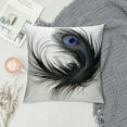 thumbnail image 2 of GOSMITH  Vintage Animal Peacock Throw Pillow Covers Green Feather Cushion Case for Outdoor Farmhouse Decorative, 2 of 5