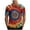 Wine, variant on VBTAPA 2025 Summer Fashion T-shirts for Men Tie Dye Print Short Sleeve Round Neck Tees Casual Streetwear Tops Prime Sales of The Day Red L