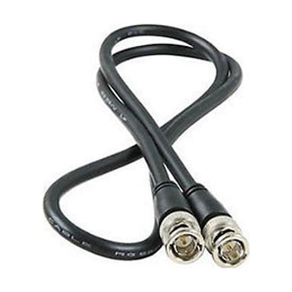 VideoSecu RG179 6 ft BNC Patch Cable BNC Male to BNC Male Connector CCTV Surveillance 1H9