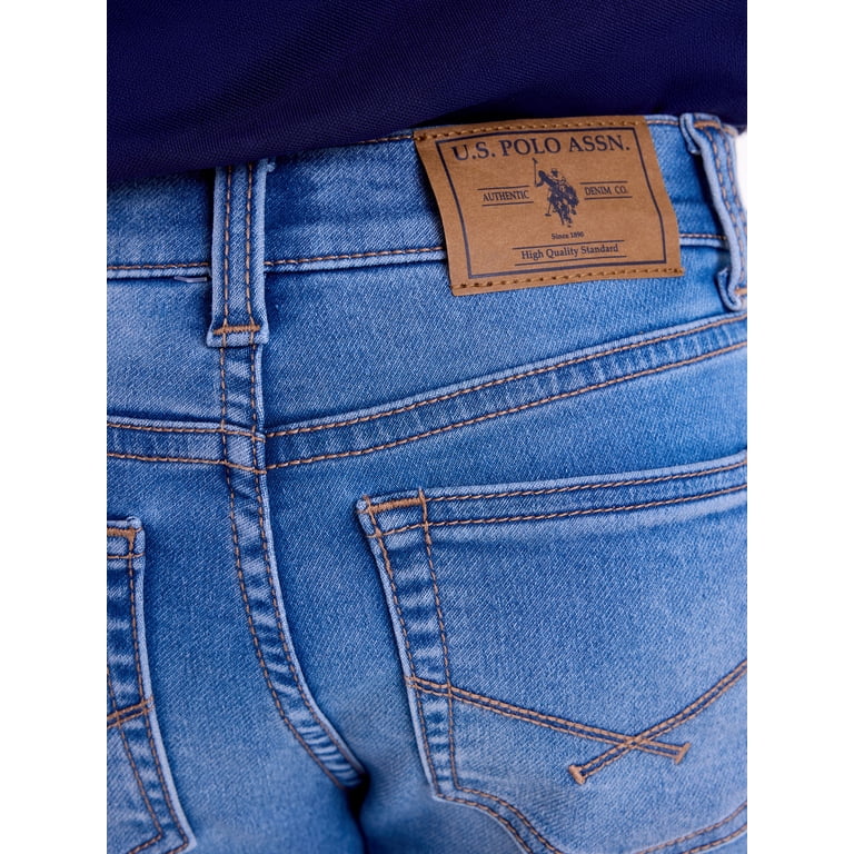 U.S. Polo Assn. Boys Straight Fit Denim Jeans photo 2