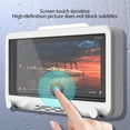 thumbnail image 4 of Caja de teléfono móvil a prueba de agua Autoadhesivo 360 grados Ajustable caja de almacenamiento Tenedor de almacenamiento Tareas de viaje con perchas blancas Inevent HA009874-03B, 4 of 6