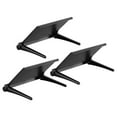 thumbnail image 2 of KAKOWELY 3Pcs TV Top Rack Shelf Monitor Top Storage Shelf Plastic Shelf TV Shelf Storage Shelf Router Stand (S),6.46X"X4.45"X0.79", 2 of 5