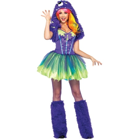Purple Posh Monster Women's Adult Halloween Costume