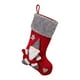 thumbnail image 2 of Muñeca Navidad 3D Caramelos de Caramelos | Portaregalos decorativos para colgar de tela en Navidad | Gran apertura | Diseño Duradero con Líneas | Decoración festiva de chimenea con árbol, 2 of 7
