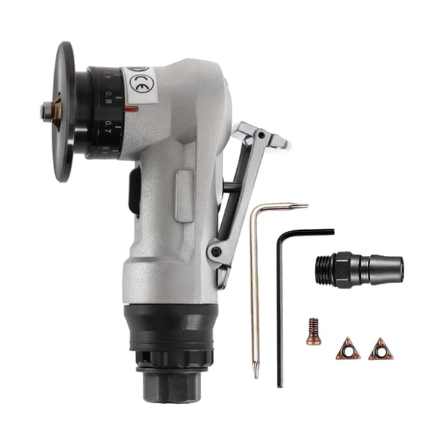 Mini máquina de biselado neumática portátil para desbarbar tipo interfaz de EE. UU. Plata kusrkot Máquina de biselado