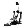 thumbnail image 1 of Pedal de Bombo, Pedal Simple, Pie de Práctica Fuerte Y Estable con Doble Cadena Y Mazo para Bateristas, Grabaciones de Práctica, 1 of 9