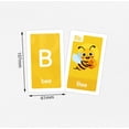 thumbnail image 2 of : Alphabet Pocket Flash Cards, Great for Skill Building and Home Use, 56 Self-Checking Cards Included, Match Letters to Photos and Words, for Ages 6 and Up, 2 of 5