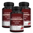 thumbnail image 1 of Berberine Hydrochloride Root Daily Support 1200mg 120pc/Bottle,3 Bottle, 1 of 9