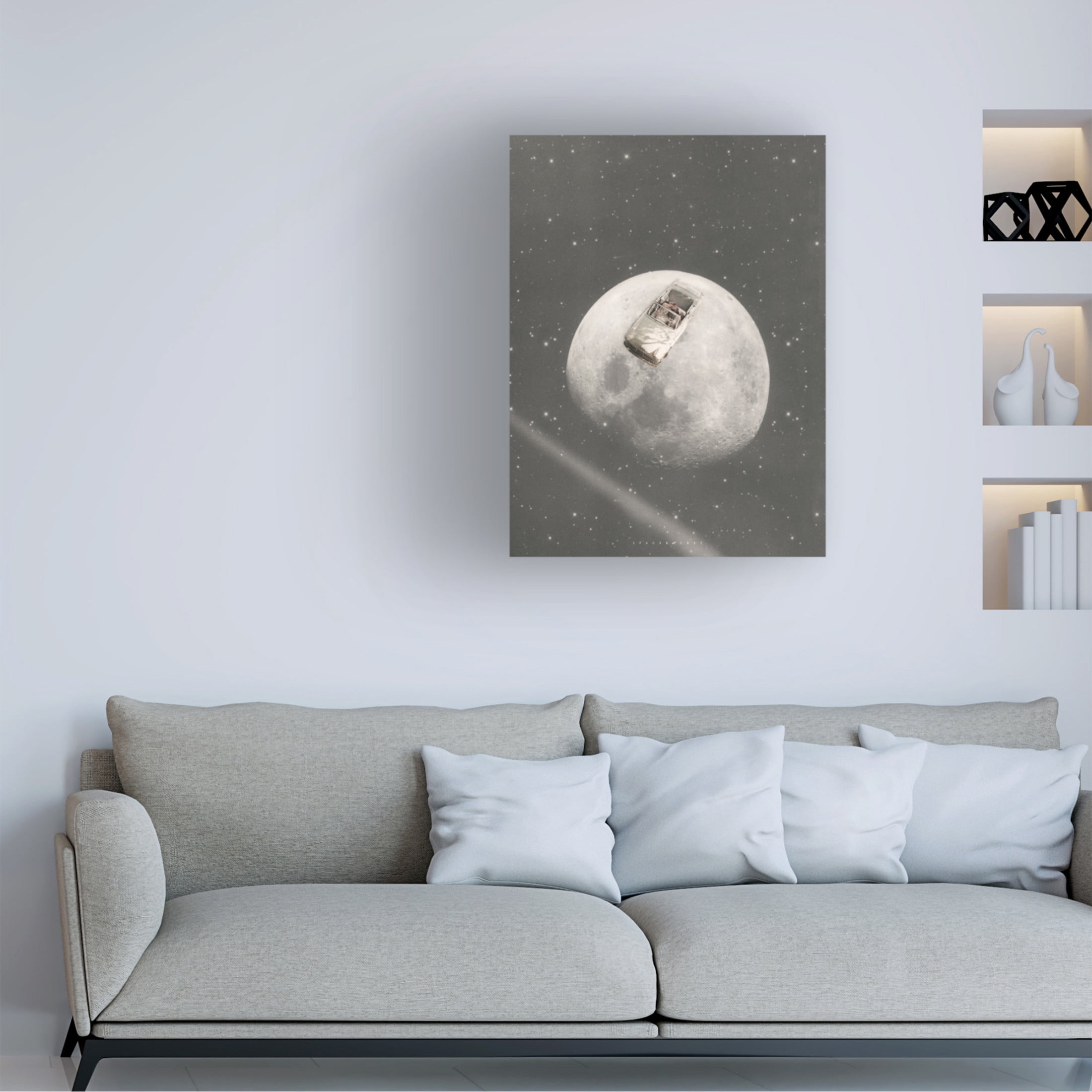 Trademark Fine Art spacerocket art 325 Canvas Wall Art