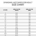 thumbnail image 3 of Dynadans Unisex PU Leather Upper Slip-on Girls' Women's Jazz Shoes for Big Kid/Adult, 3 of 7