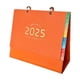 thumbnail image 2 of Calendario de escritorio 2025 con marco de cuero premium para negocios, estilo cuaderno de moda, decoraciones navideñas para el hogar, ofertas del día, liquidación, 2 of 8