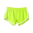 thumbnail image 4 of Tittly Womens Shorts Running Shorts Sport Shorts For Women Sport Booty Shorts Casual Summer Athletic Shorts Breathable Gym Workout Shorts High Waisted Shorts Workout Shorts Women Green S, 4 of 5