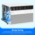 thumbnail image 5 of Midea 10,000 BTU DOE Smart Window Air Conditioner with Inverter, Covers up to 450 sq ft, White, 5 of 15