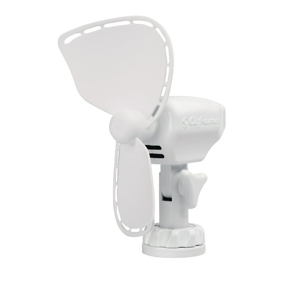 Ventilador Caframo Ultimate 747 12V 2 velocidades 7" con enchufe para encendedor - Blanco