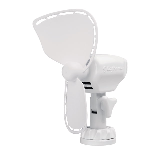 Ventilador Caframo Ultimate 747 12V 2 velocidades 7" con enchufe para encendedor - Blanco