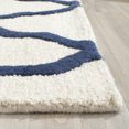 thumbnail image 3 of SAFAVIEH Cambridge Liam Geometric Wool Area Rug, Ivory/Navy, 2' x 3', 3 of 6