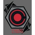 thumbnail image 2 of Junior's Zack Snyder Justice League Cyborg Comic Logo  Graphic Tee Charcoal Medium, 2 of 3